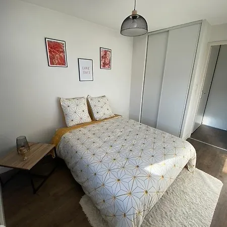 Rose T2 Ensoleille-piscine-parking Prive -fibre -balcon Apartment